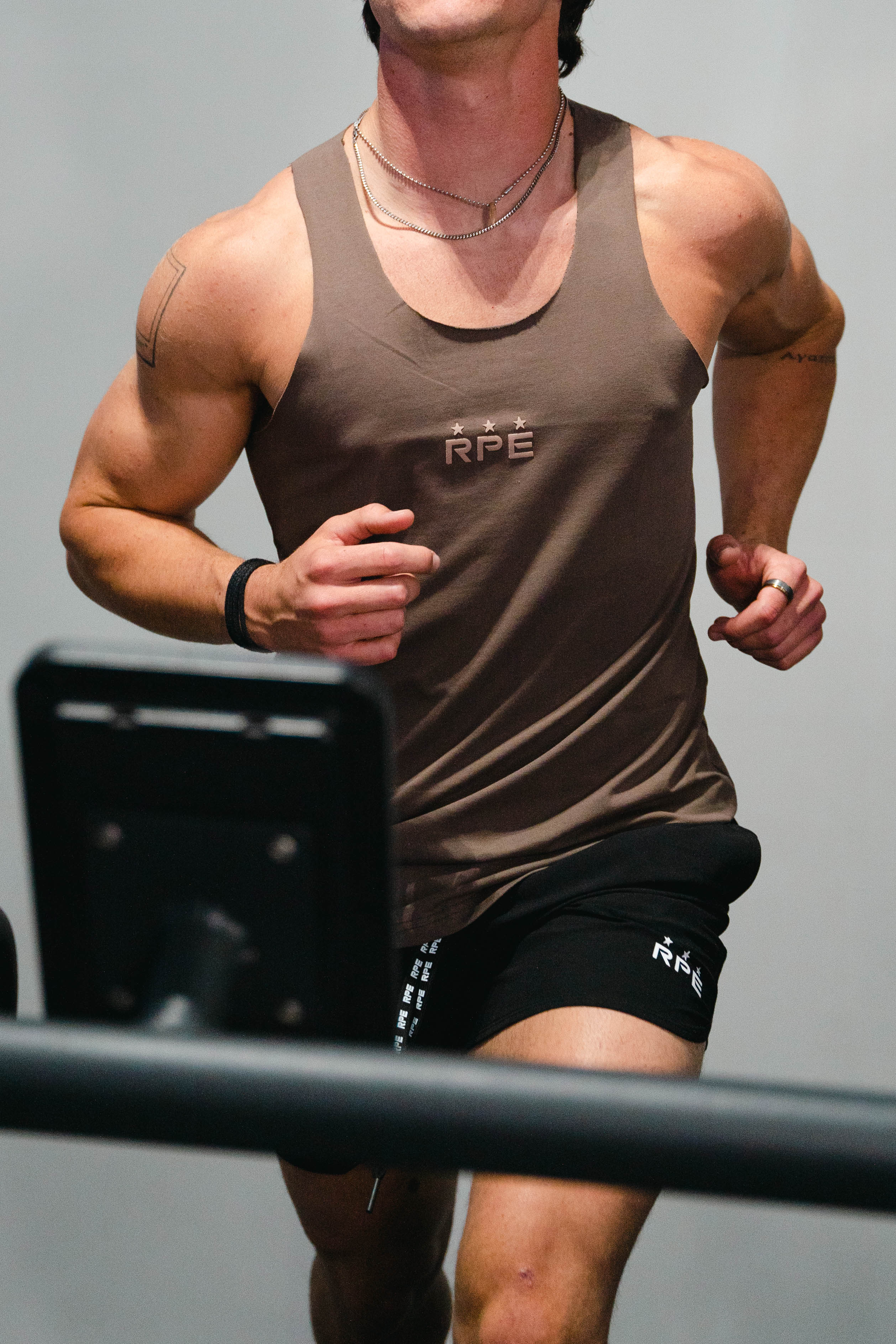 3D brown Tank Top