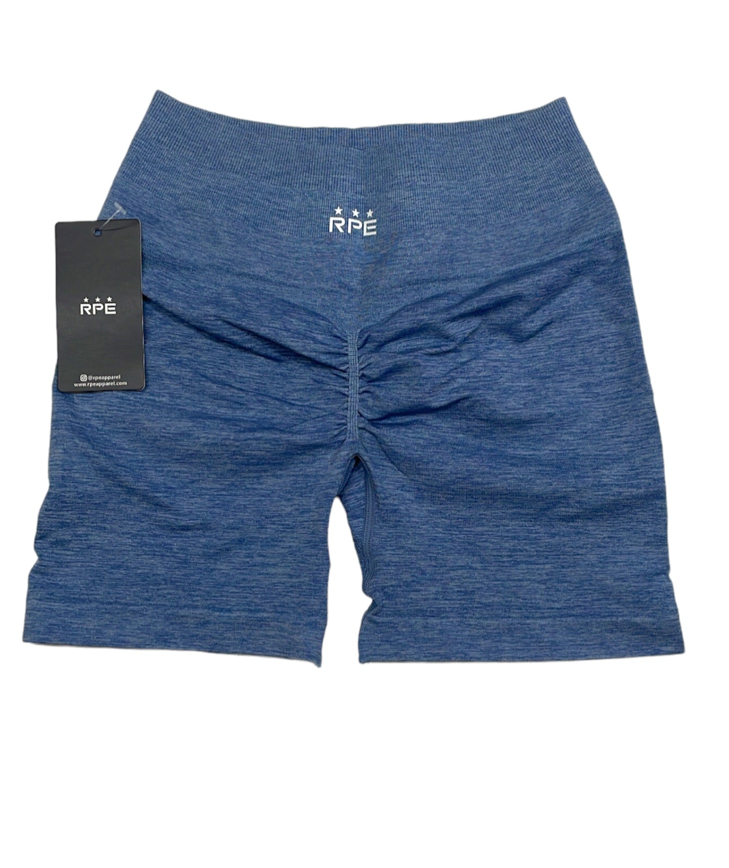 Metallic Shorts - Blue