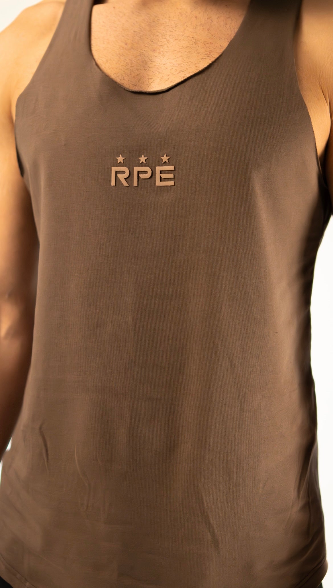 3D brown Tank Top